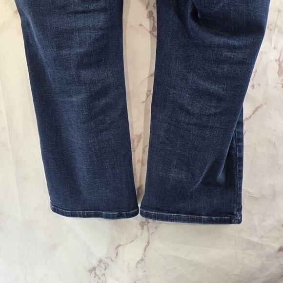 Torrid Jeans Women 14 S Short Sky High Kick Boot Dark Wash High Rise Denim - Picture 9 of 14